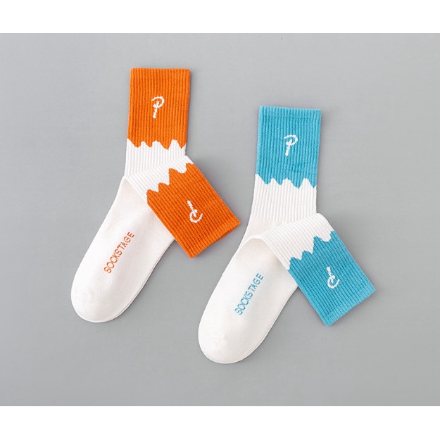 Vớ Tất thể thao cao cổ chữ P phong cách thể thao, trẻ trung và năng động.