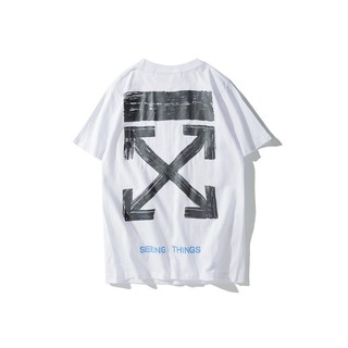 ÁO TEE THUN TAY LỠ UNISEX OFF WHITE
