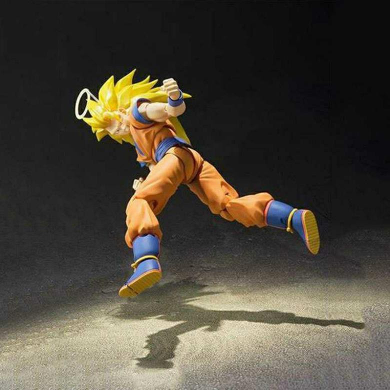 Mô hình cao cấp Songoku ssj3 FIGMA có khớp cử động được figure Anime manga series dragon ball son goku super saiyan 3