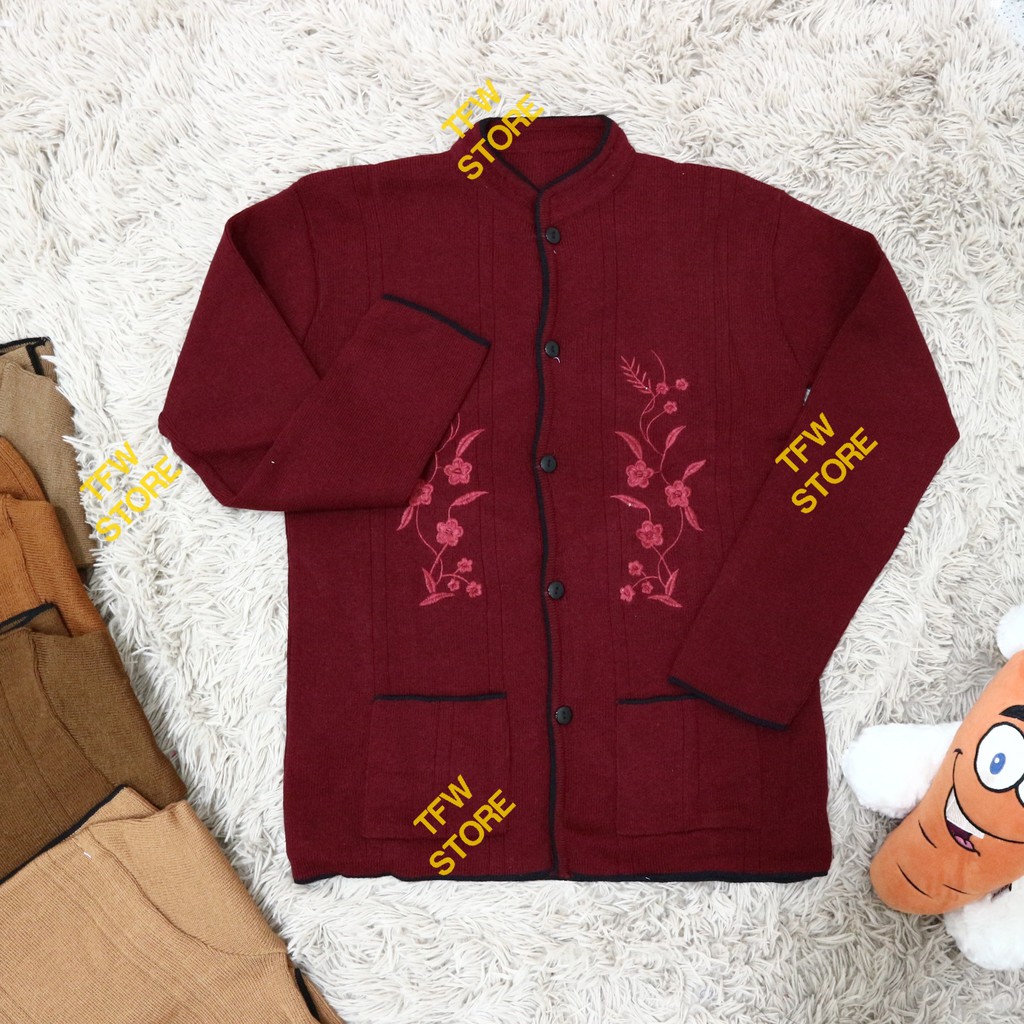 Áo len thêu hoa cho Mẹ, người lớn tuổi, người già, cho bà, - Made in VN | BigBuy360 - bigbuy360.vn