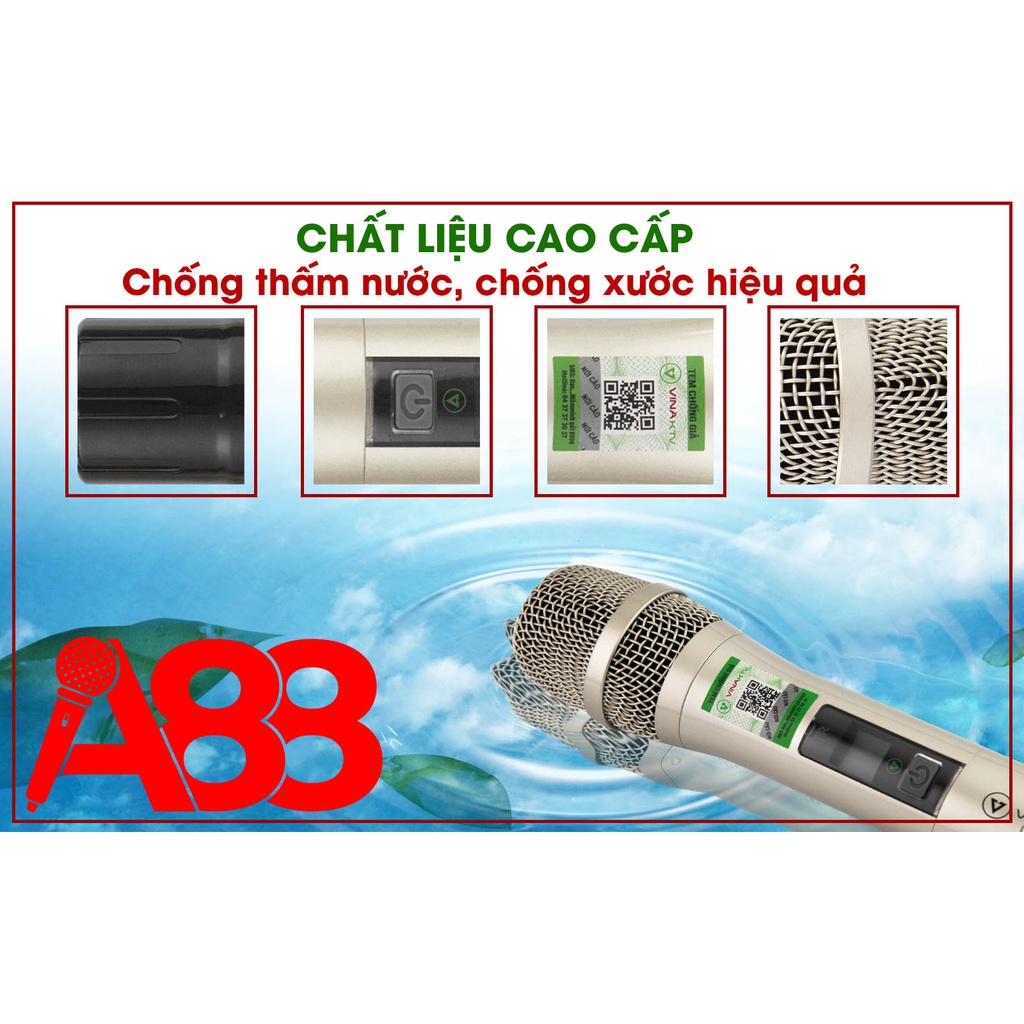 Tay micro VinaKTV USS 900 - Chính Hãng - Bảo hành 06 Tháng