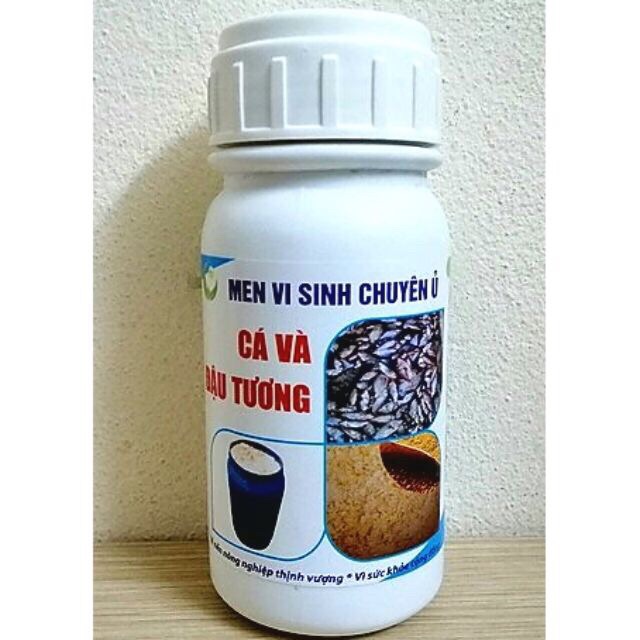 MEN VI SINH CHUYÊN Ủ CÁ VÀ ĐẬU TƯƠNG (CHAI 300 gr)