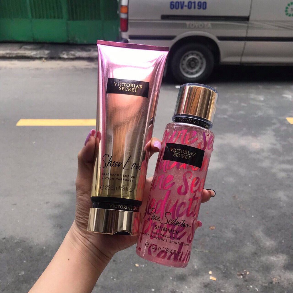 Combo dưỡng thể nước hoa Vic nội địa thái 500ml | Thế Giới Skin Care