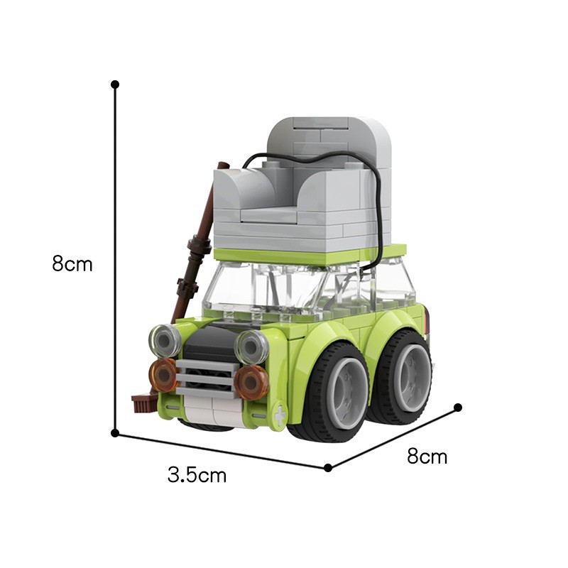 Mô hình lắp ráp xe oto Mr.Bean