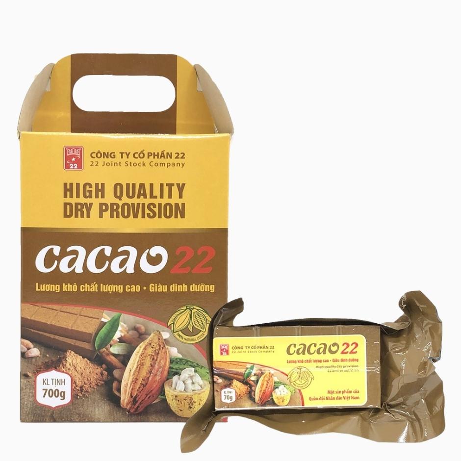 Lương khô Cacao Công ty 22 0.7 kg/hộp 10 phong