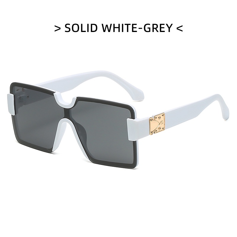 Kính Mát Gọng Vuông Lớn Phong Cách Hàn Quốc Màu Sắc Thời Trang Cho Nữ