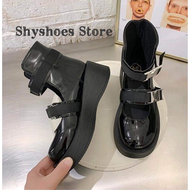 (Có Sẵn) Giày Lolita Mary Jane Kiểu dáng sandal đế cao 5cm | BigBuy360 - bigbuy360.vn