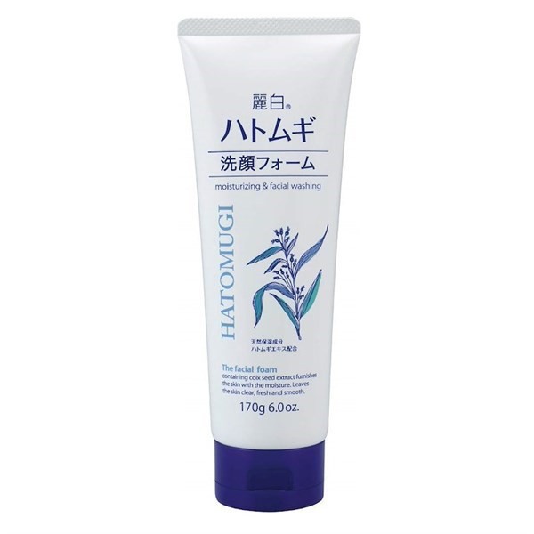 Sữa Rửa Mặt Trắng Da Hatomugi Moisturizing &amp; Facial Washing 170gr