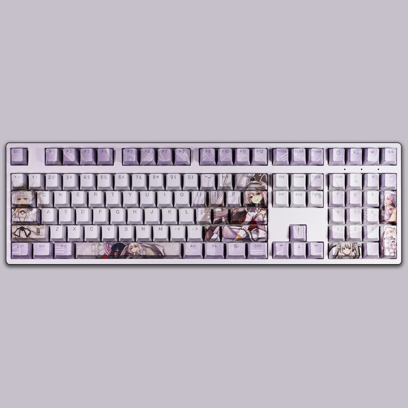 QUEEN Keycaps Cherry Hồ sơ Anime DATE · A · Chủ đề BULLET Thuốc nhuộm PBT Thăng hoa Bàn phím cơ truyền ánh sáng Keycap