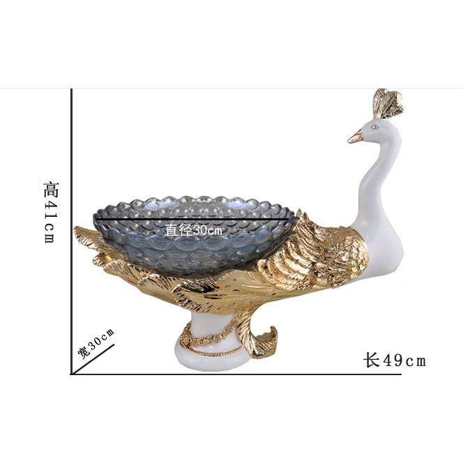 Lo hoa bình cắm hoa hình con công