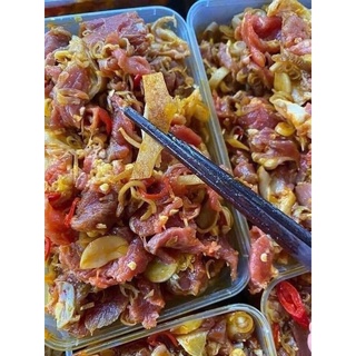 thịt đùi gà tây lóc xương