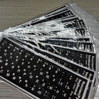 Dán Bàn Phím Tiếng Hàn/Nga/Nhật/Anh