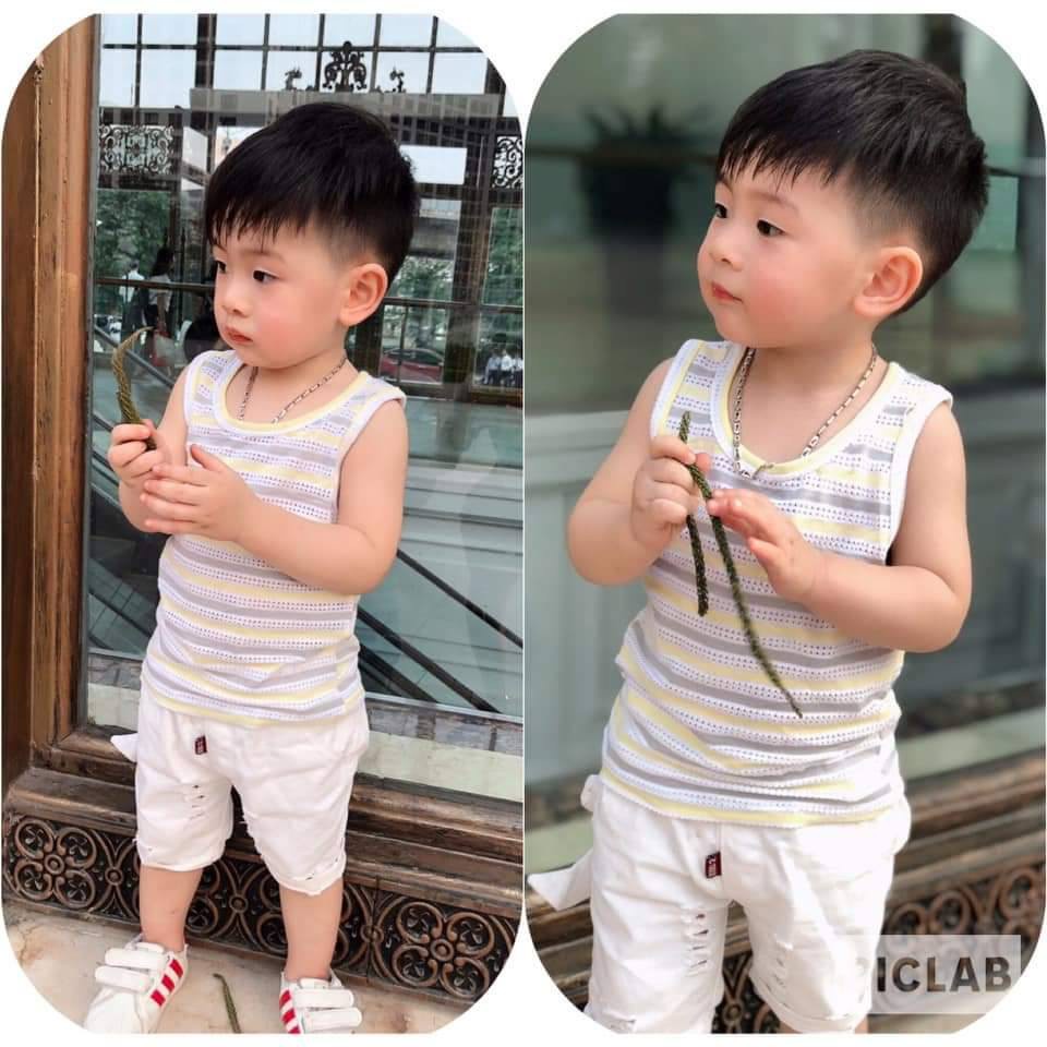 (15-19kg) Áo ba lỗ siêu mát siêu đẹp Mialy kids - Chất thông hơi mềm mát cực kì