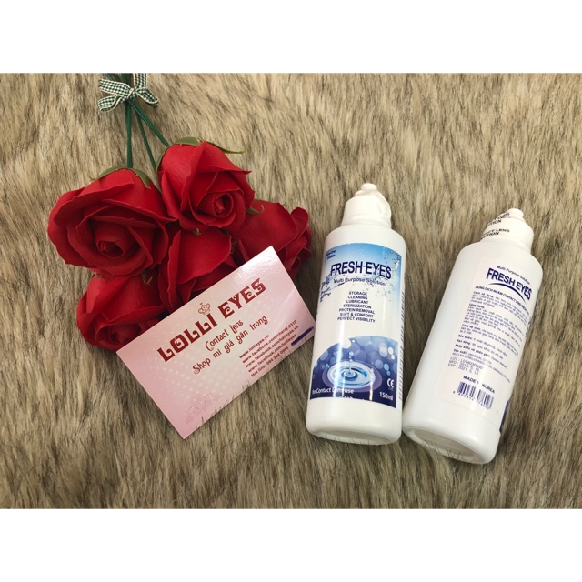 Nước ngâm lens chuyên dụng 150ml