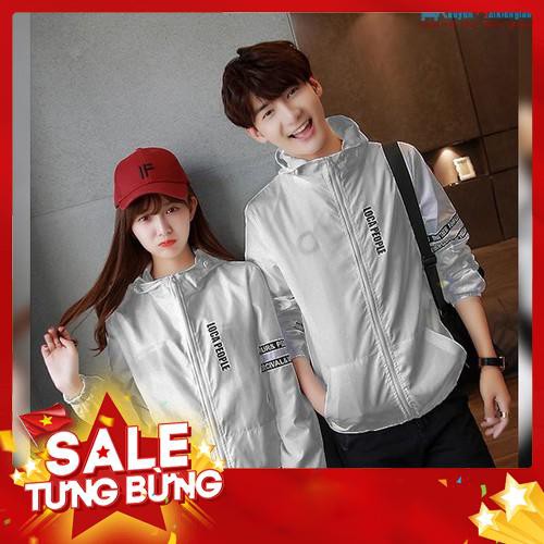 Áo khoác cặp áo khoát đôi gió dù 2 lớp chống nắng Local people cao cấp hàng rất đẹp siêu hot - M100 - Hàng nhập khẩu