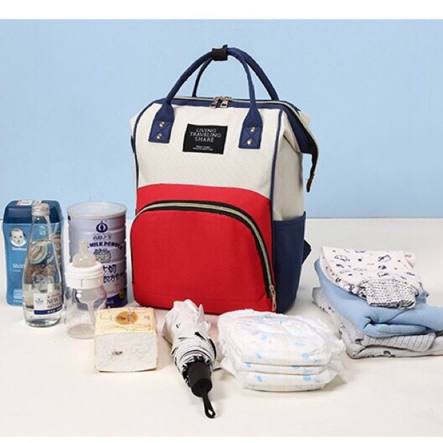 Balo bỉm sữa đa năng tiện ích cho mẹ và bé