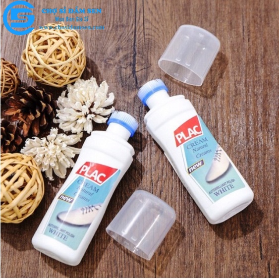 Chai chà Giày PLAC đa năng nước tẩy trắng giày Thần thánh dễ sử dụng 100ml
