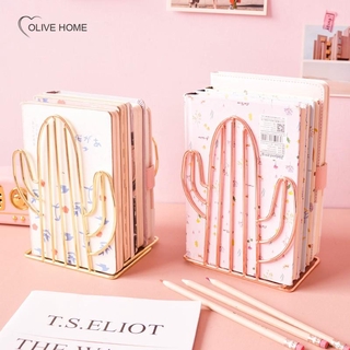 Bộ 2 Giá Đỡ Sách Tạo Hình Xương Rồng Độc Đáo