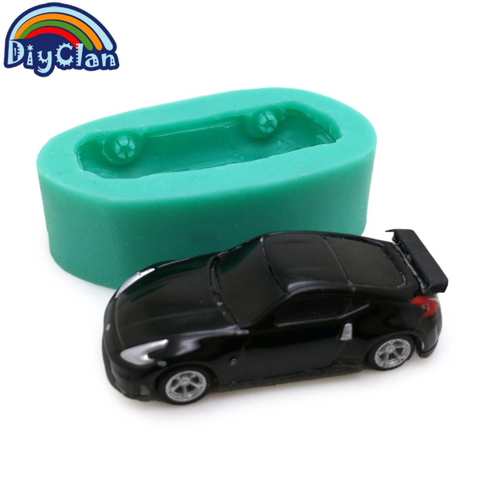 Khuôn Silicone Làm Bánh Tạo Hình Xe Hơi Thể Thao Sáng Tạo