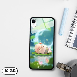 Ốp lưng kính 3D Iphone Xr