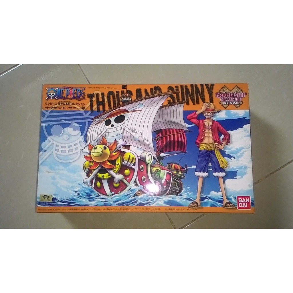 Mô Hình Lắp Ráp Tàu Thousand Sunny - One Piece Bandai