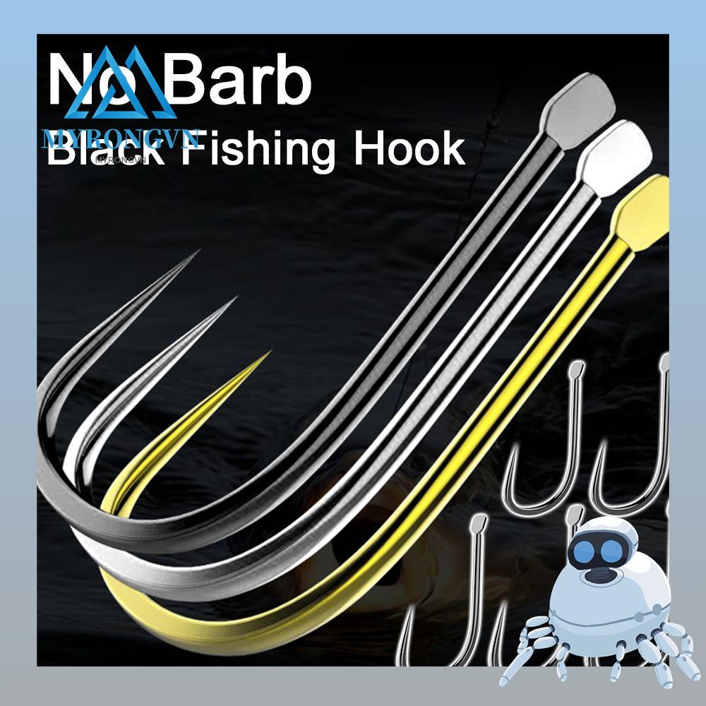 Bộ 500 Móc Câu Cá Màu Đen Chất Lượng Cao