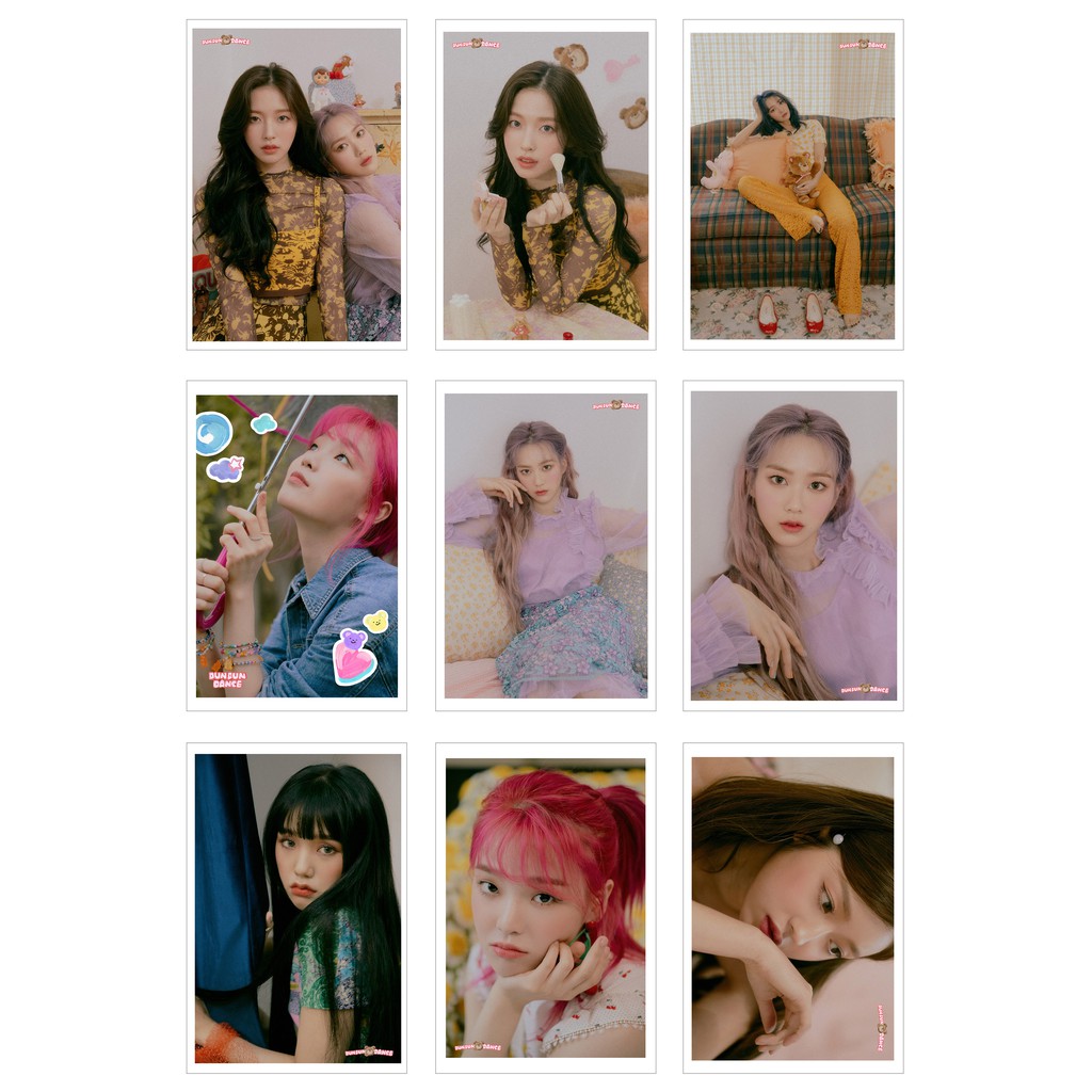 [Ép Lụa] Lomo Card 36 Ảnh OHMYGIRL - Dear OHMYGIRL