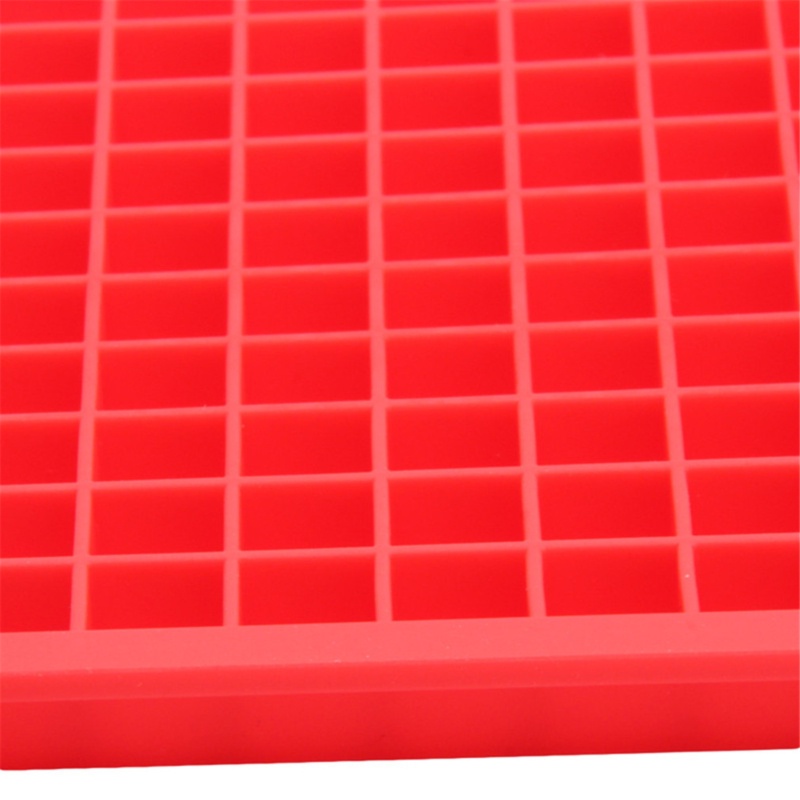 160 nhỏ vuông khối đá silicone khuôn mùa hè khối đá khuôn