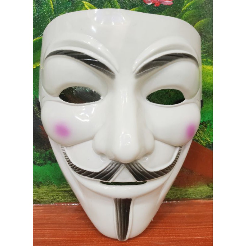 Mặt nạ hacker có đèn Anonymous trung thu halloween hóa trang