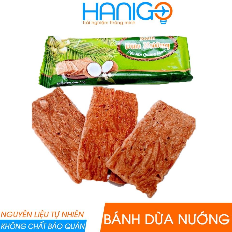 Bánh Dừa Nướng Quảng Nam, Đặc Sản Bánh Dừa Nướng Thơm Giòn, 1 Gói Mini