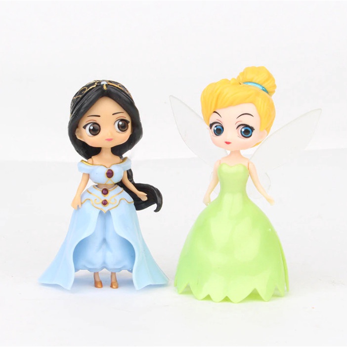 Mô Hình 06 Nàng Búp Bê Công Chúa Thay Váy Xinh Đẹp - Mẫu 03