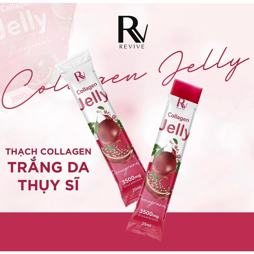 Thạch Lựu Trắng Da Toàn Thân Jelly Pomegranate Thụy Sĩ Chính Hãng
