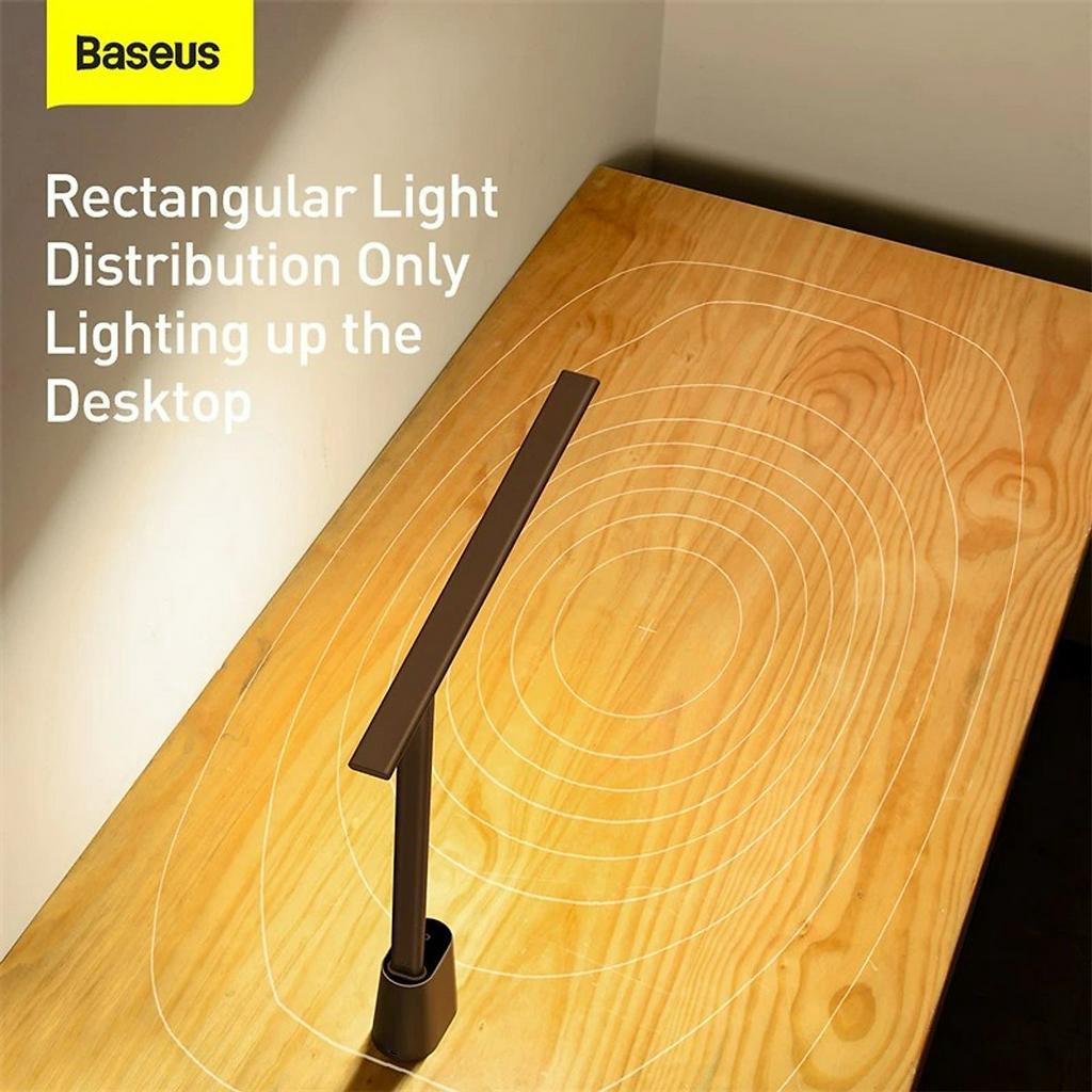 Đèn LED để bàn chống mỏi mắt, chống cận Baseus DGZG-02, pin 2200mAh Hỗ Trợ Làm Việc , Học Tập , Đọc Sách