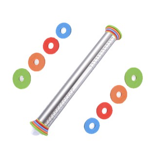 Cây lăn bột inox 43cm 