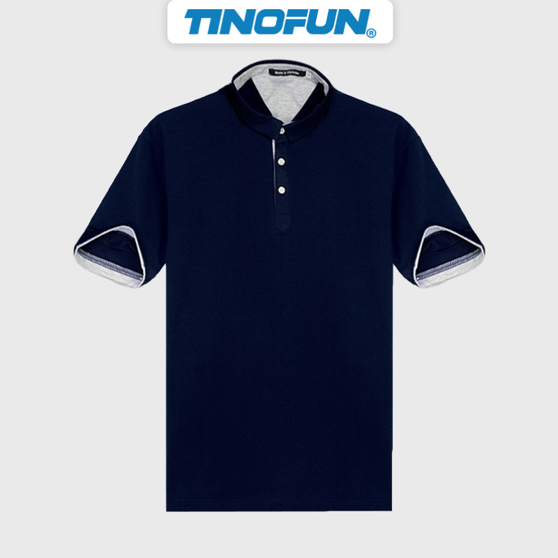 Áo polo nam TINOFUN Áo thun nam ngắn tay nam MK S chất vải cotton co giãn đẹp phong cách cho mùa hè