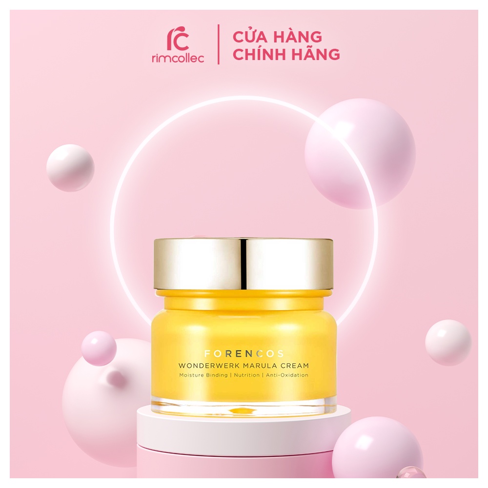 Kem dưỡng Forencos Wonderwerk Marula Cream màu vàng