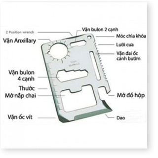 Miếng thép đa năng 11 công dụng