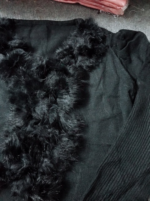 Áo len cổ bông (len QC đẹp)