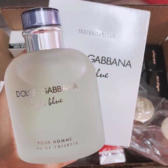 (TESTER) DOLCE & GABBANA Light Blue Pour Homme