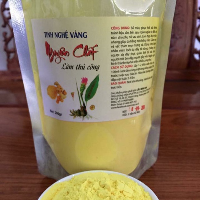 Tinh Bột Nghệ Cầu Bình An 300gr