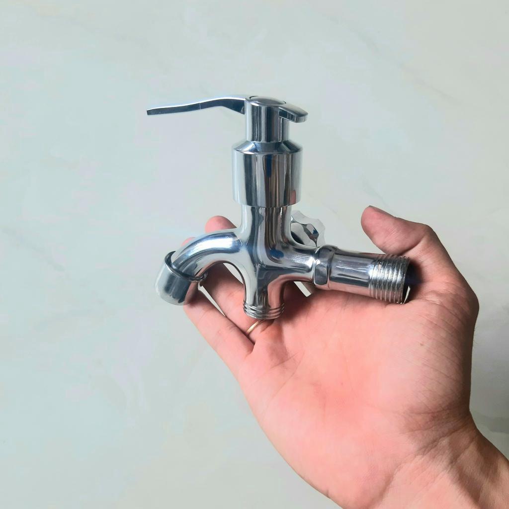 Củ sen tắm lạnh lõi thau, chất liệu hợp kim thép không gỉ, mạ crom sáng bóng