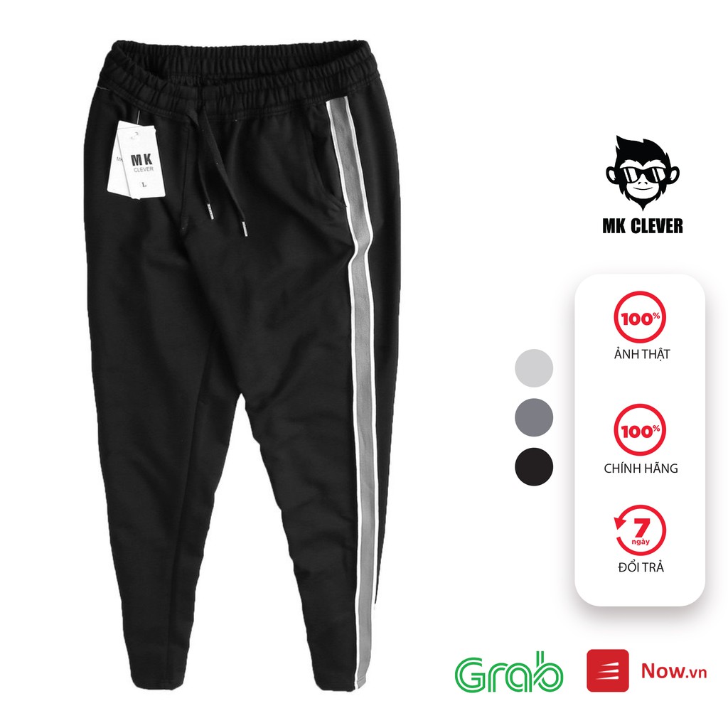 Quần nỉ MK CLEVER phối sọc nam cực đẹp