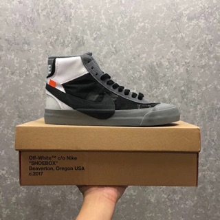 Giày thể thao OFF - White x Nike Blazer Mid cao cấp dành cho nam và nữ