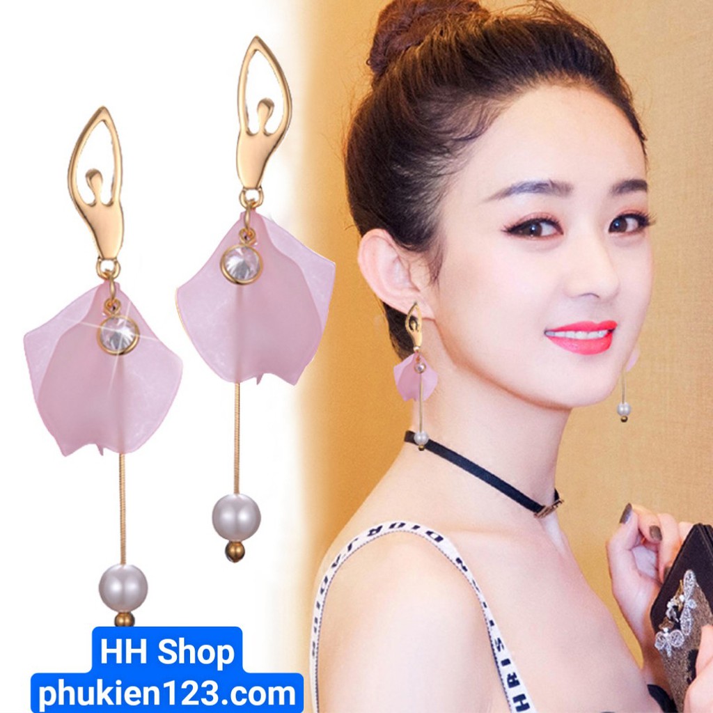 Bông tai nữ vũ công phong cách Hàn Quốc