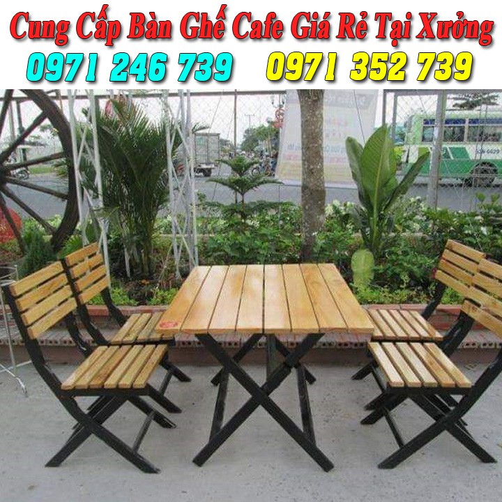 Ghế gỗ cafe thanh lý