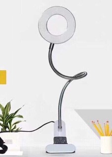Đen Led Mini Kẹp Bàn Nối Mi