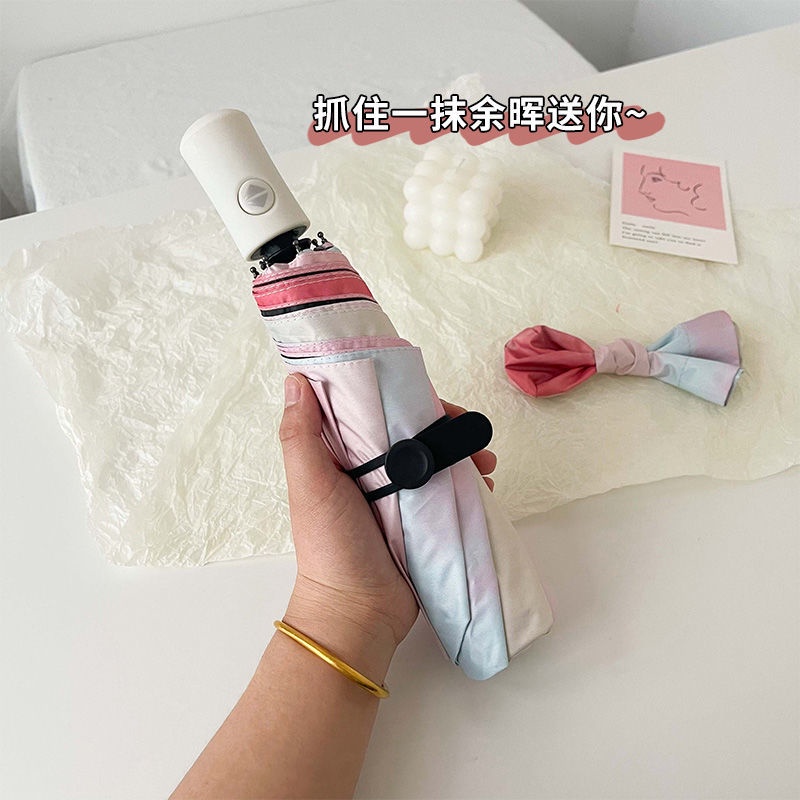 Dù Xếp Tự Động Mini Chống Tia UV Cao Cấp Tiện Lợi Dễ Sử Dụng