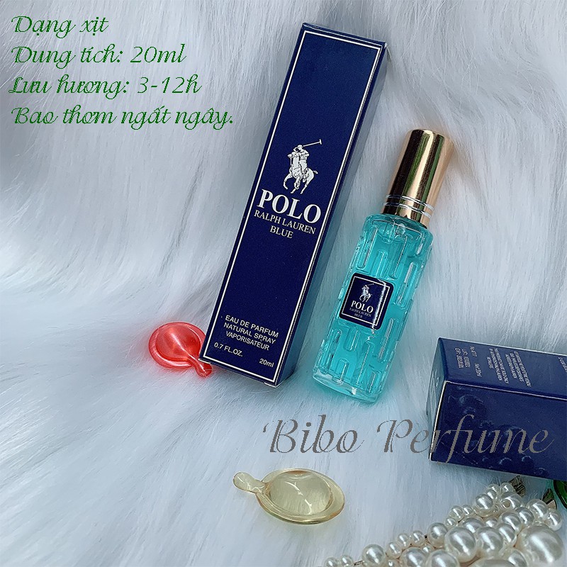 NƯỚC HOA NAM MINI POL0 BLUE 20ML