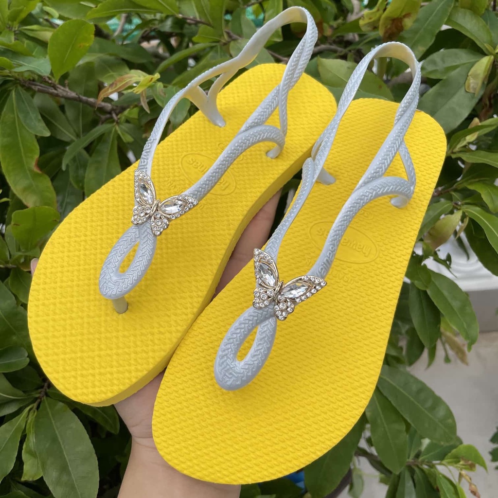 Dép kẹp sandal nữ xỏ ngón quai hậu, nhiều màu êm ái thời trang