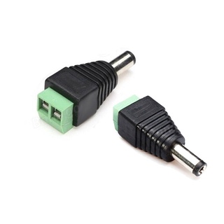 Jack Nối Nguồn DC5.5x2.1MM Đầu Đực Đen